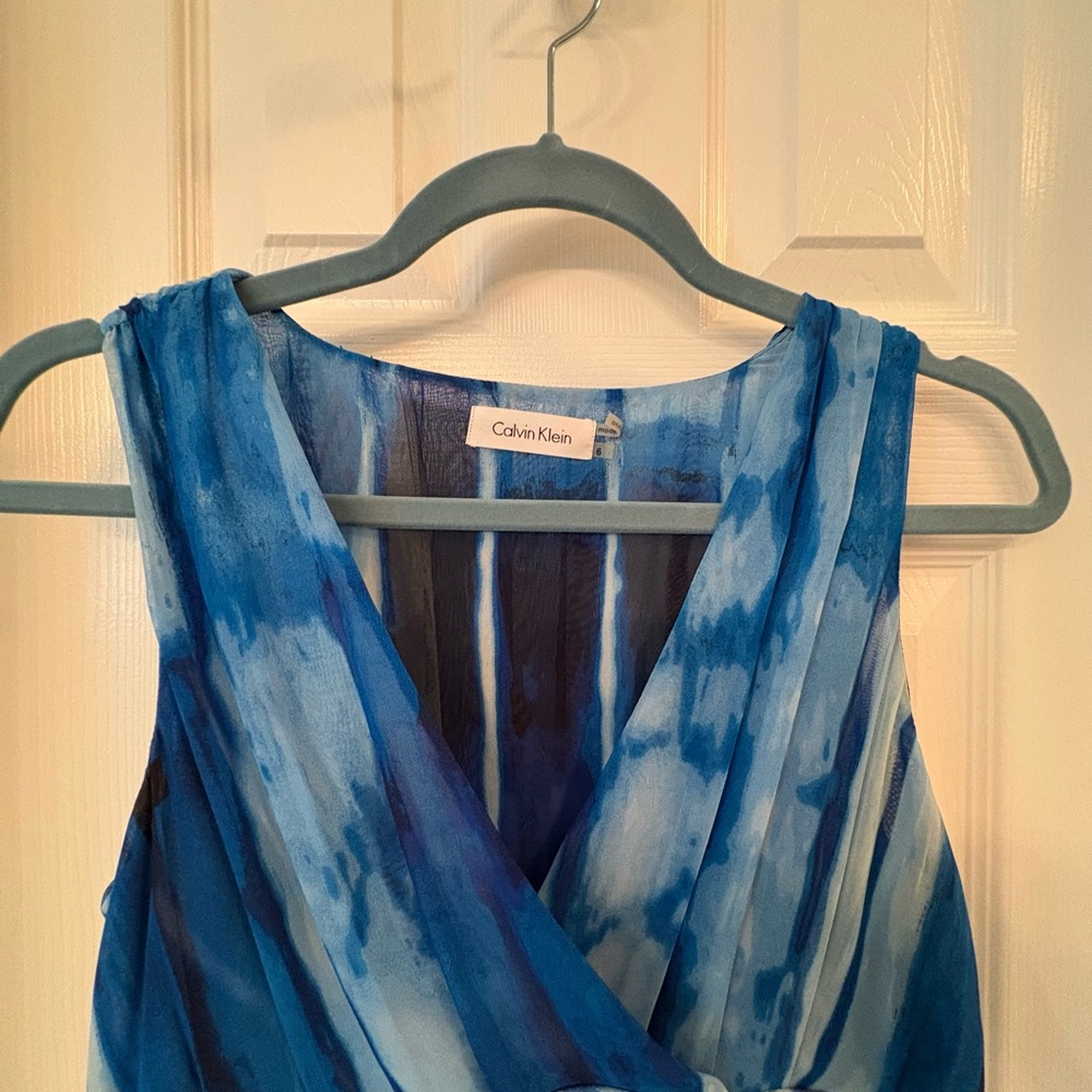 Calvin Klein Ocean Blue Dress